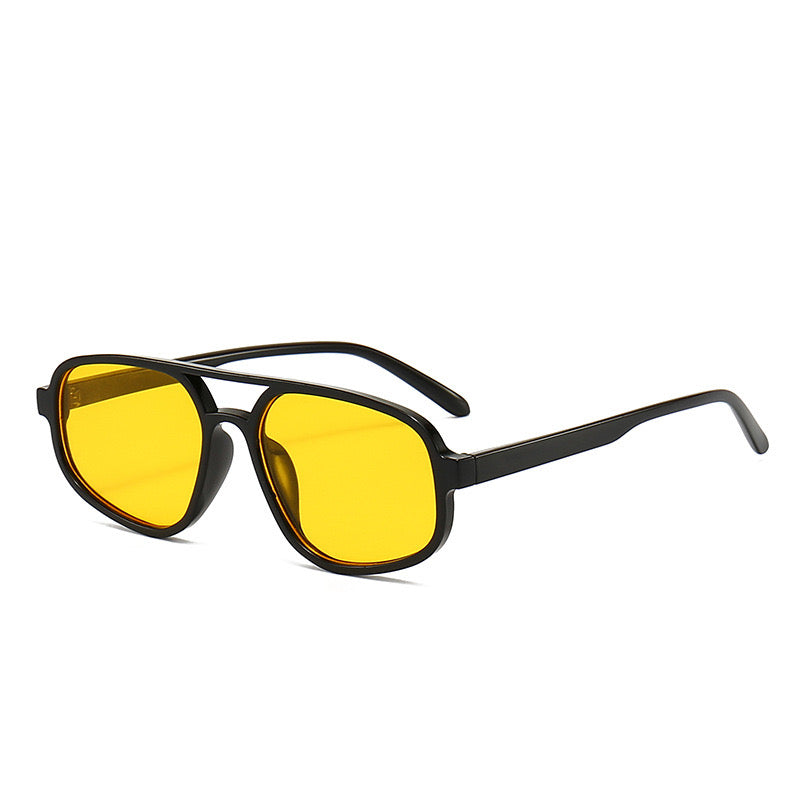 Trendy Aviator Black Yellow