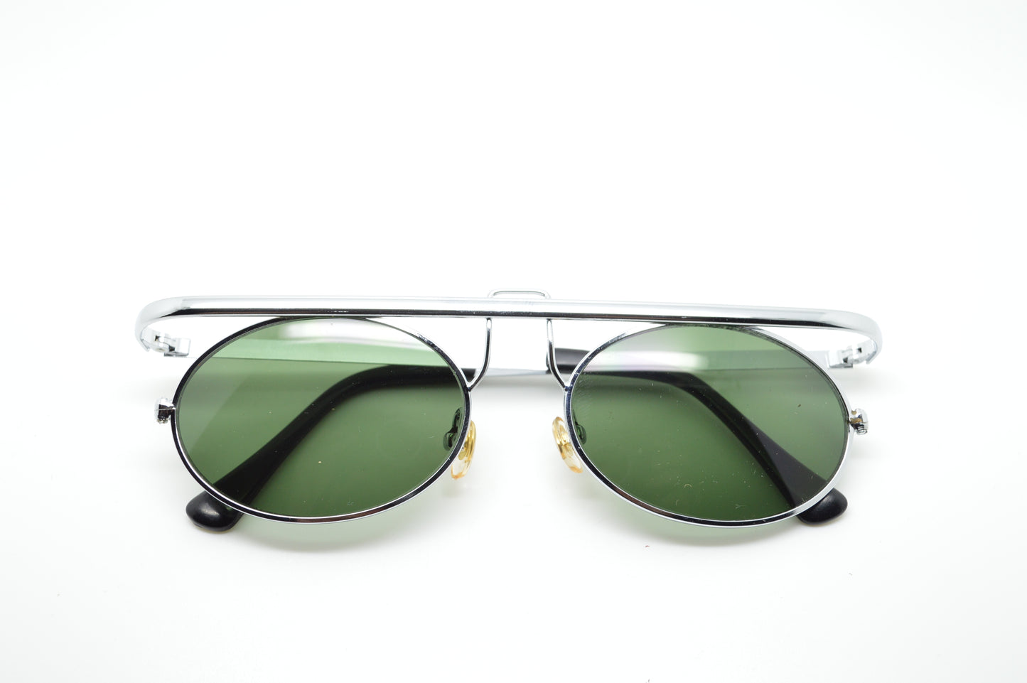 Oval Flat Top Punk Silver