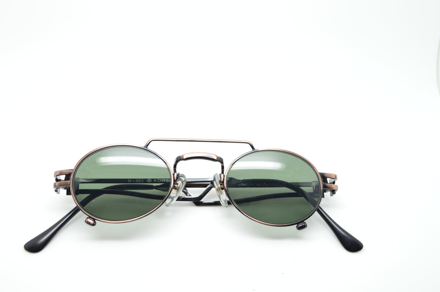 Small Steampunk Oval Aviator Copper