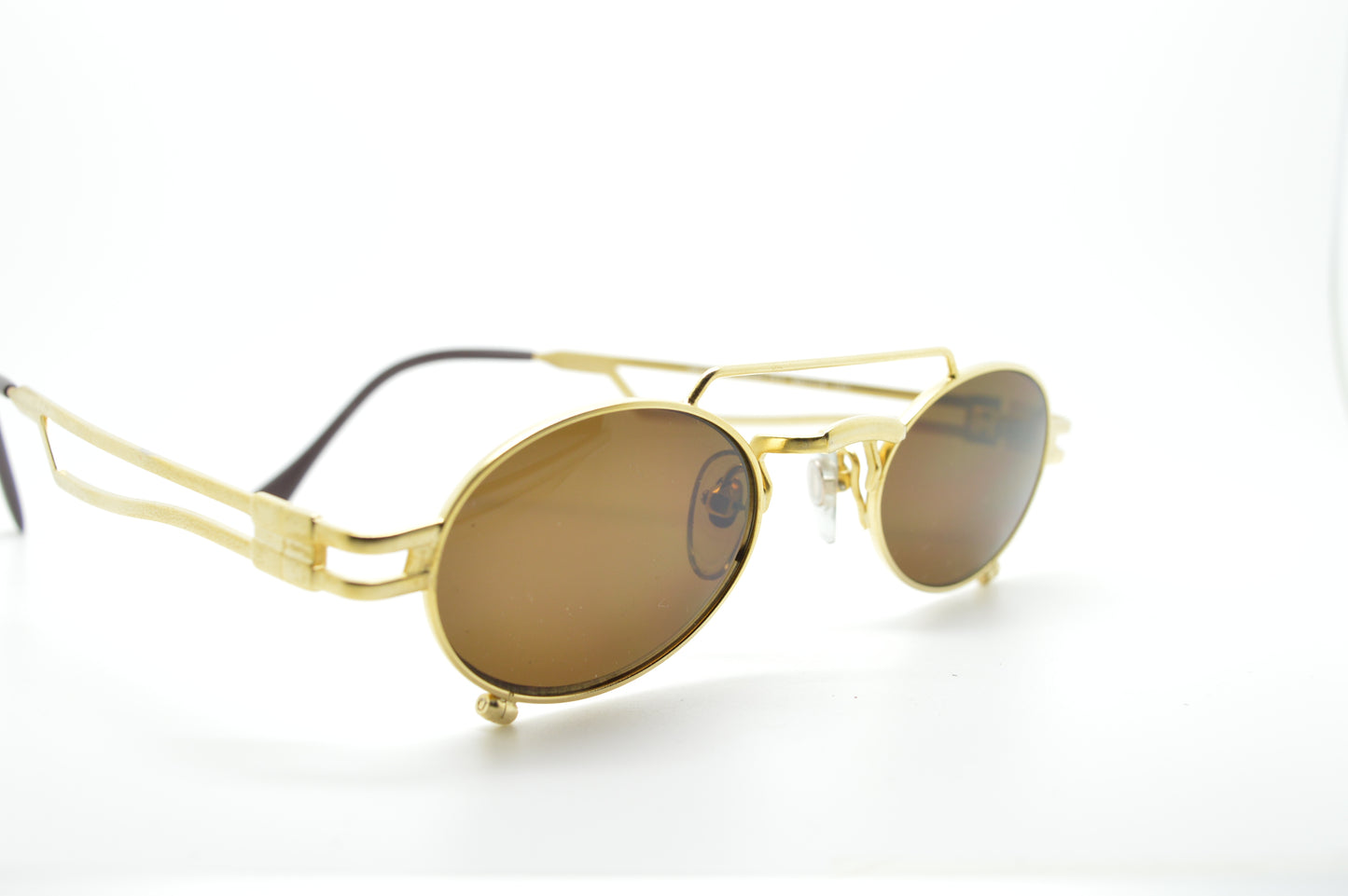 Small Steampunk Oval Aviator Gold