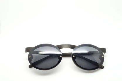 Oval Vintage Goth Black