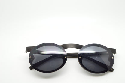 Oval Vintage Goth Black