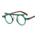 Vintage round green
